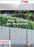 catalogo reti stirate per recinzioni